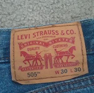 Levi's 505 jeans 30X30